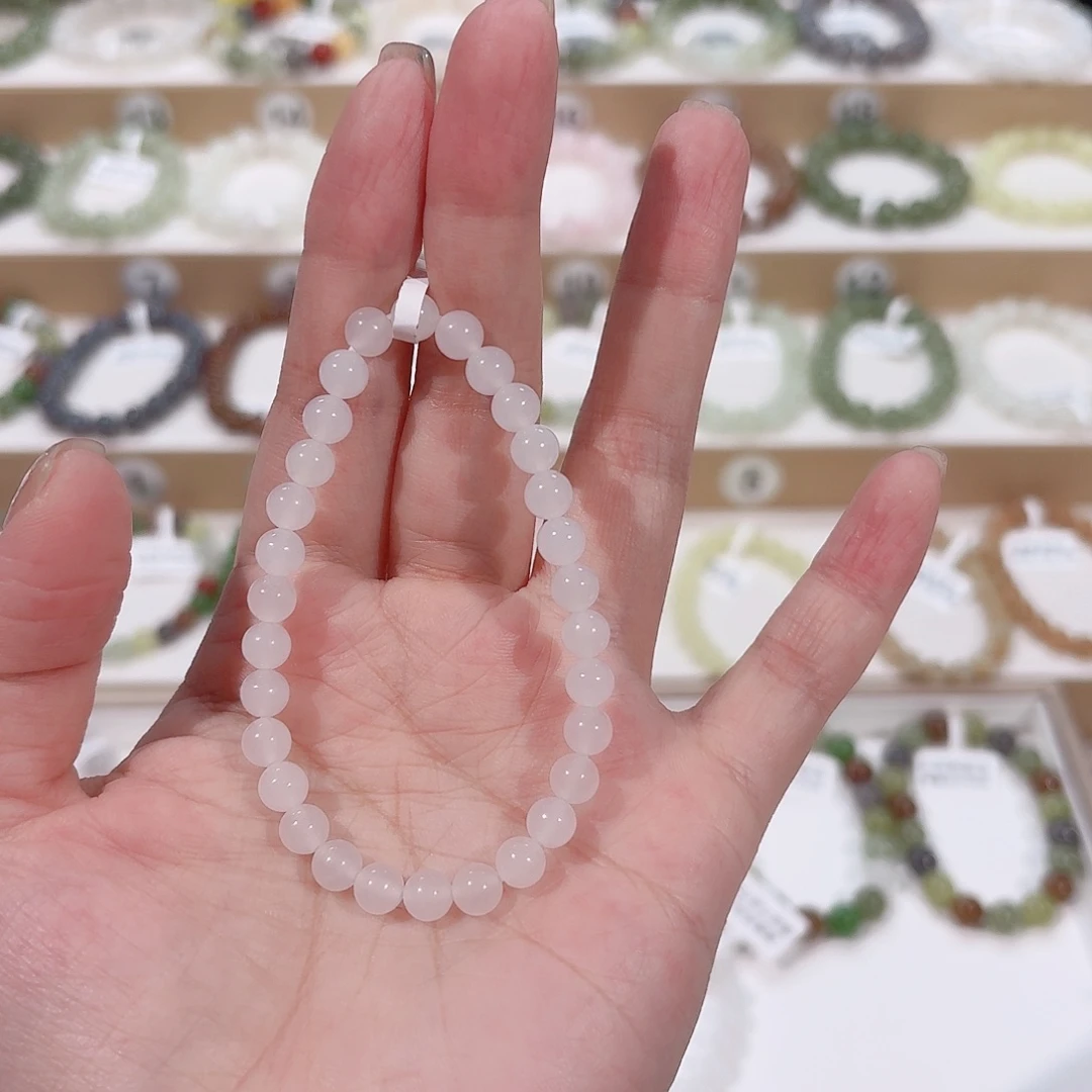 和田玉未镶嵌手链a