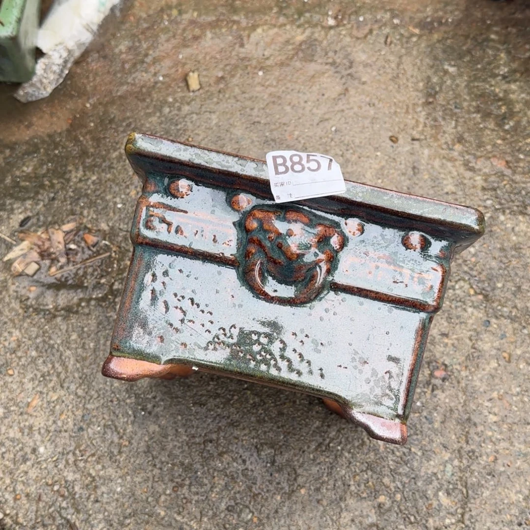 莫***食花盆紫砂857瑕疵品