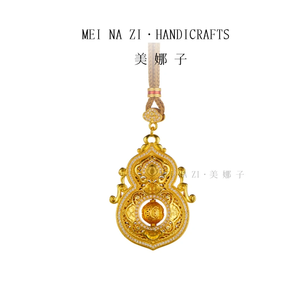 予禧/ 新款【人生四美】大葫芦轻奢项链气质A011