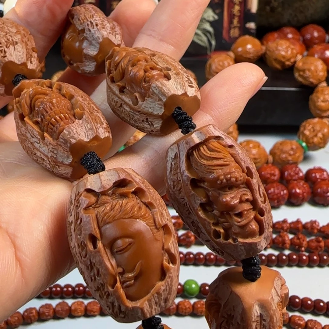 手串/手链橄榄核一念佛魔20水晶核手持