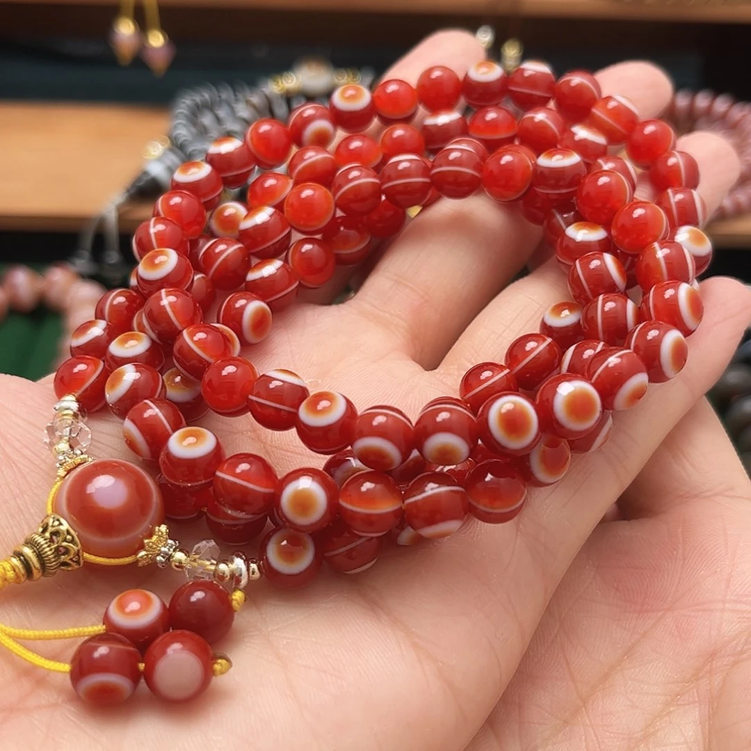 玛瑙/玉髓合金手串
