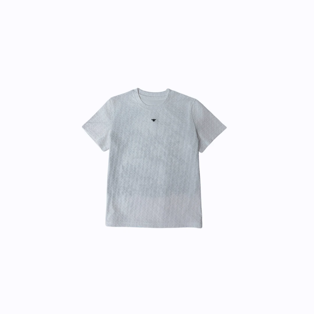 【贝贝专属】（太阳神）夏季新款提花圆领绣花满印宽松短袖T恤HY208