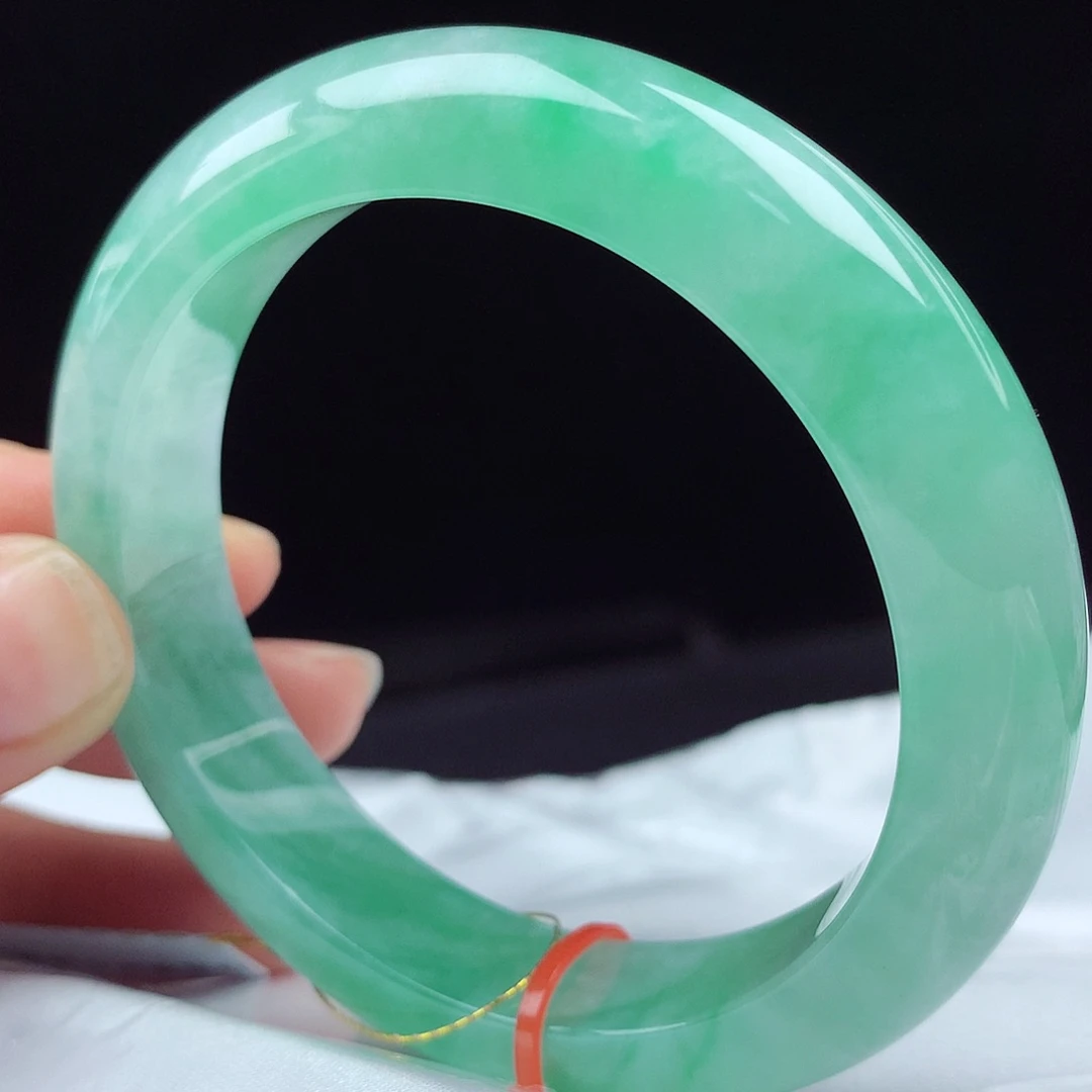 未镶嵌手镯翡翠56圈4908