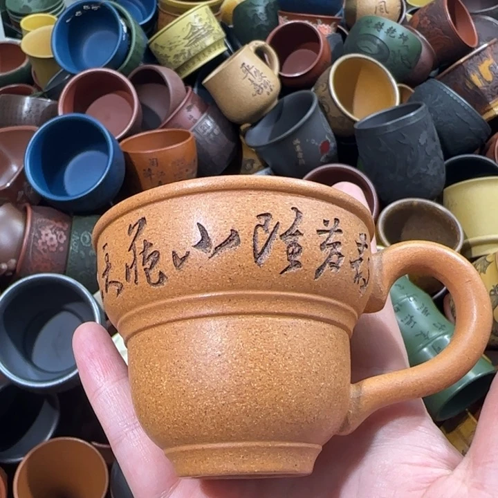 茶杯紫砂全手工紫砂