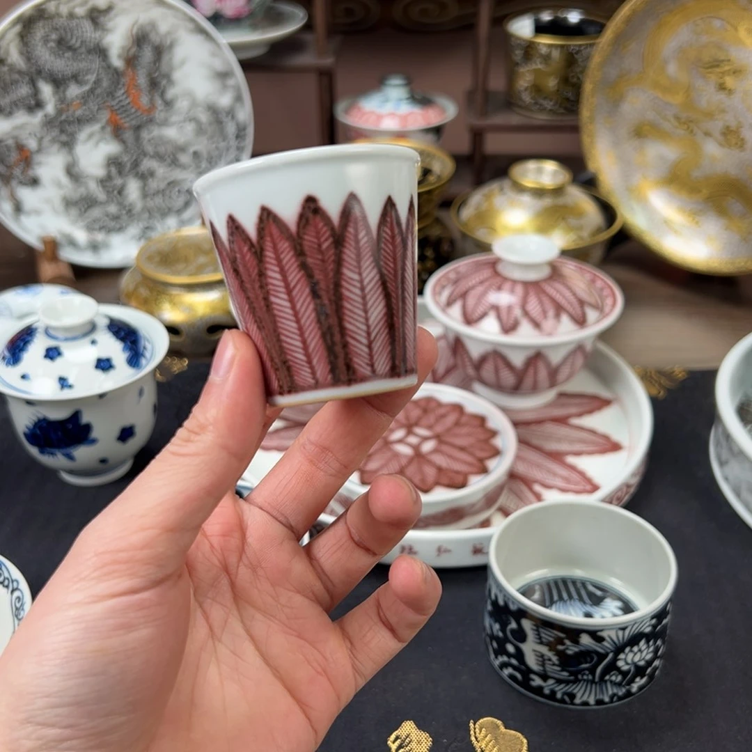 瓷片柯****长景德镇手工手绘陶瓷