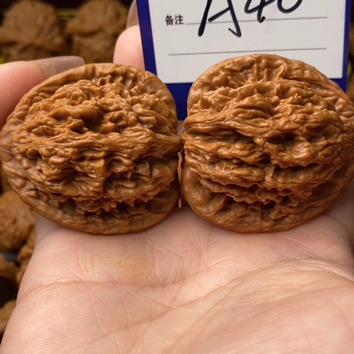 甩***逗把件桃核全品大粗金虎