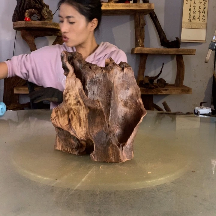 e***空天然的云南紫柚木会黄水