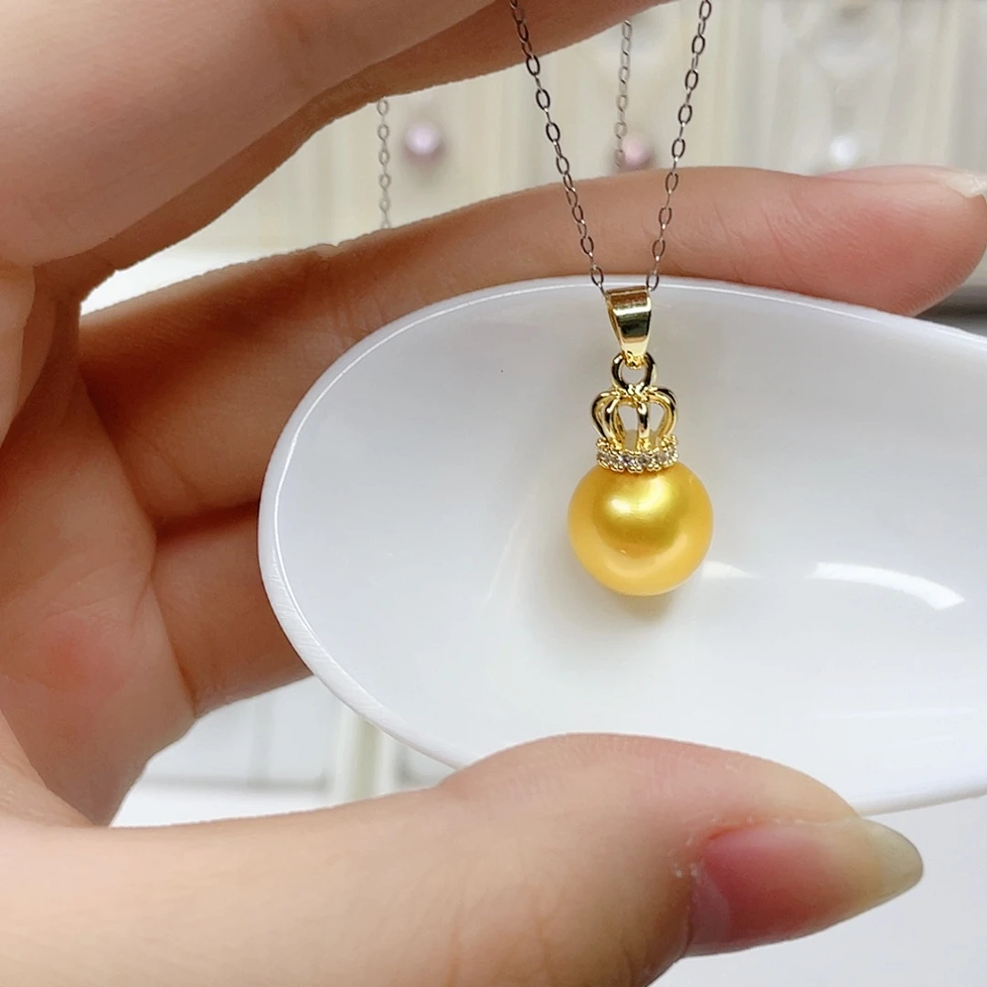 淡水珍珠吊坠(赠链)合金