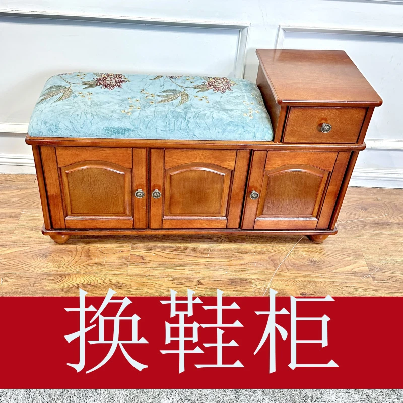 新款换鞋柜双层收纳柜