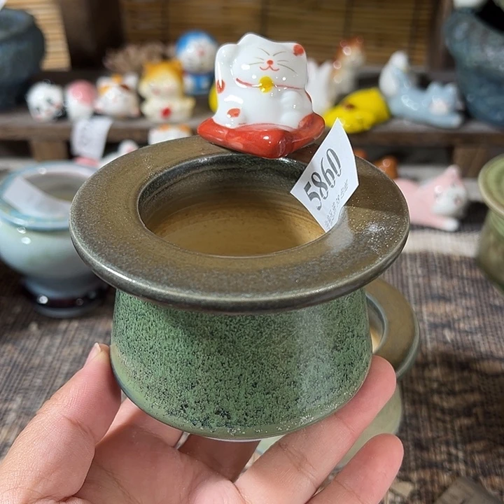 口5.5 手工花盆满30包邮