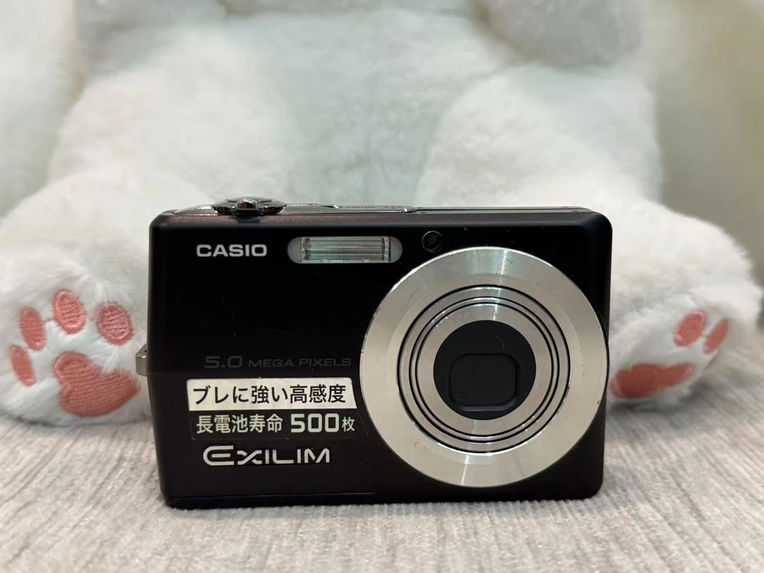 9新 Casio/卡西欧 ccd相机卡西欧z500氛围感冷白皮送全套配件