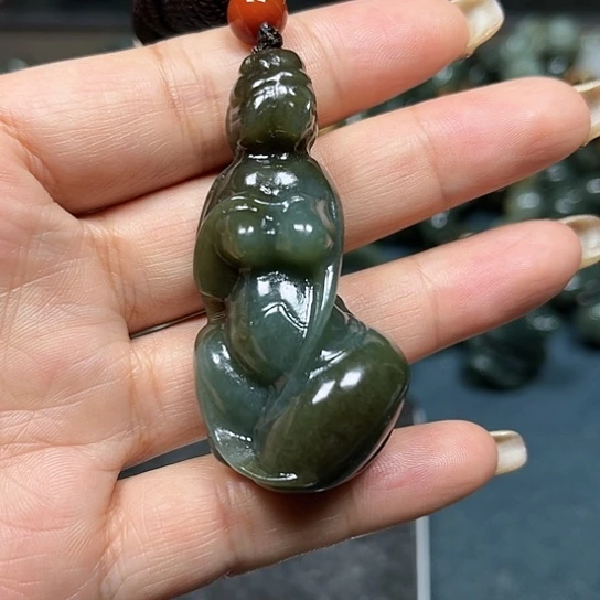 和田玉挂件未镶嵌