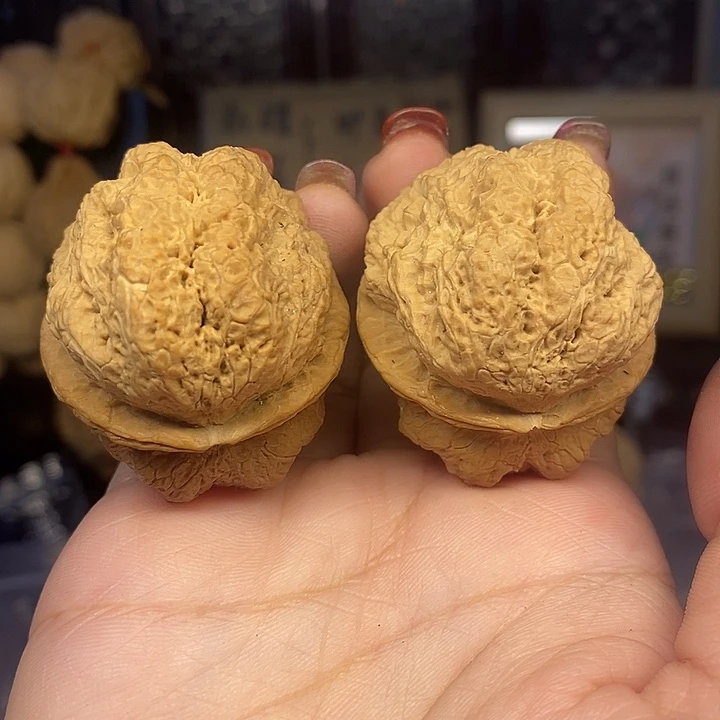 文玩核桃吊坠70蝴蝶古蝉王