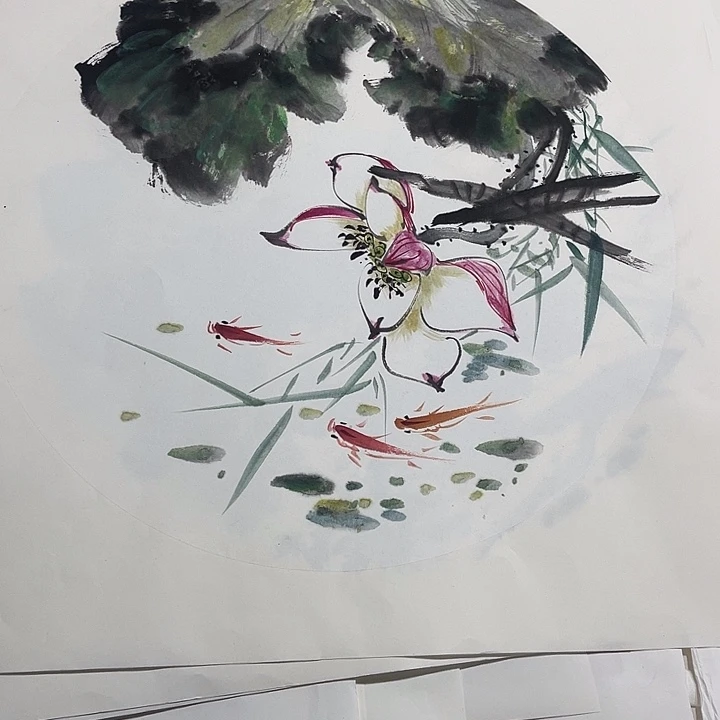 姜奇老师花鸟作品40×40