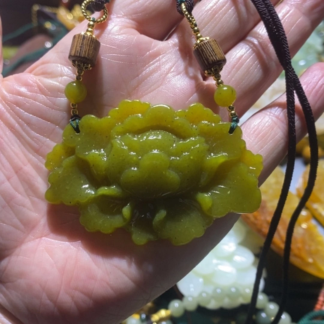 【闪购商品】岫玉毛衣链未镶嵌