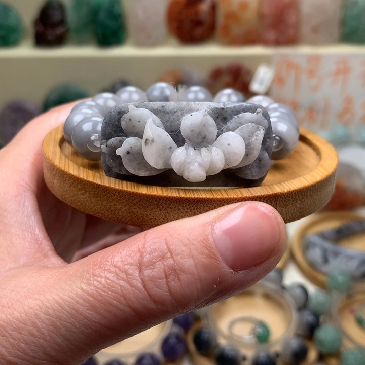 未镶嵌手链石英质玉