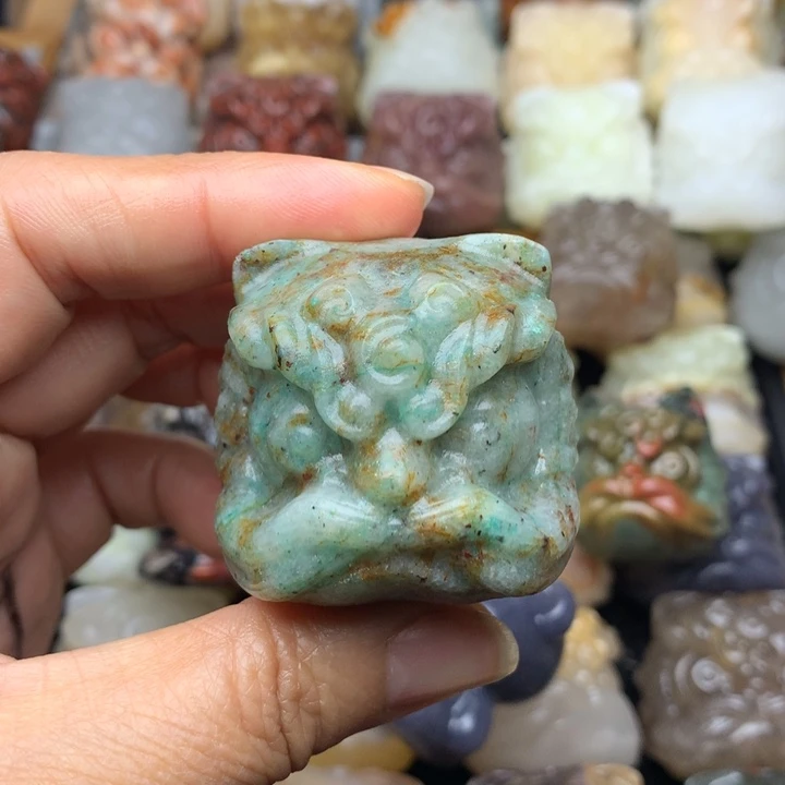 玛瑙/玉髓合金挂件