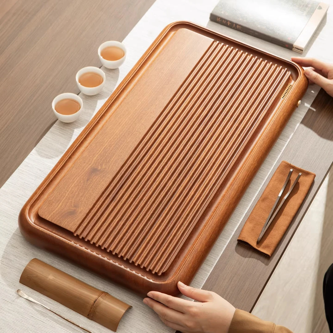 50款实木茶盘家用高档实木茶台沥水盘功夫茶具茶托盘茶海干泡盘