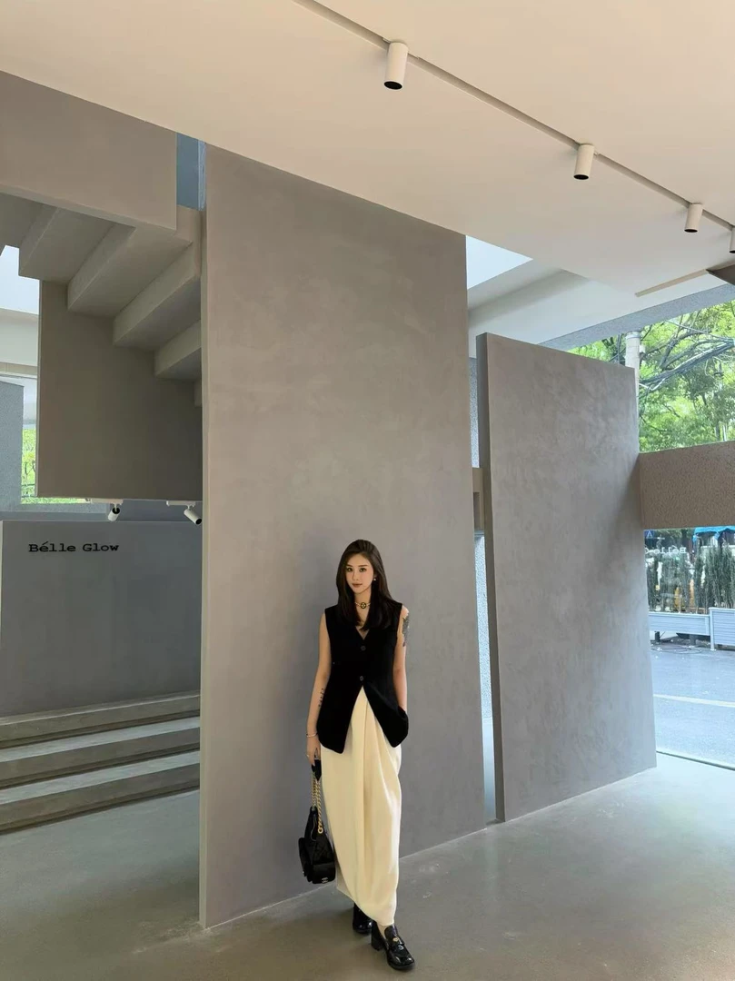 BEAUTY VENA新款春夏纯色无袖马甲套装25SL007/008/009/010