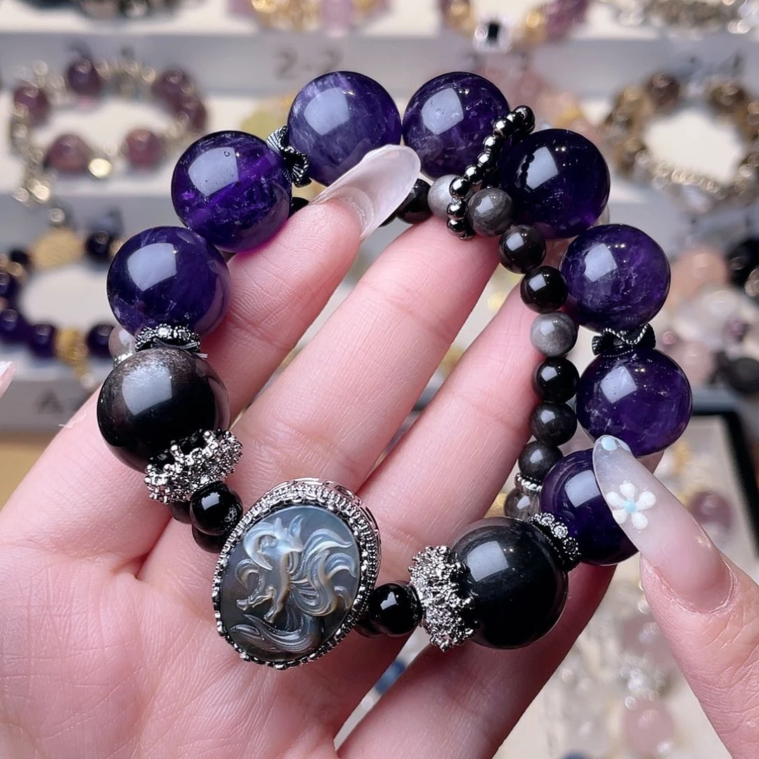 水晶手链合金尺寸