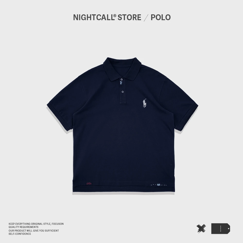 NIGHTCALL/ POLO 手工夏季高级透气舒适休闲POLO衫