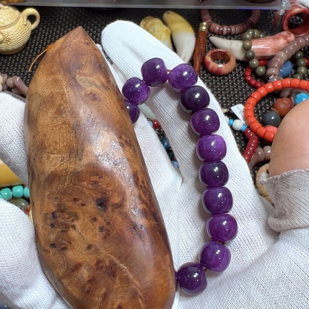 非洲檀香无事牌10单圈手串