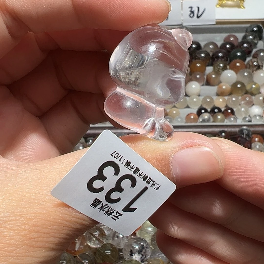 珠宝半成品水晶未镶嵌