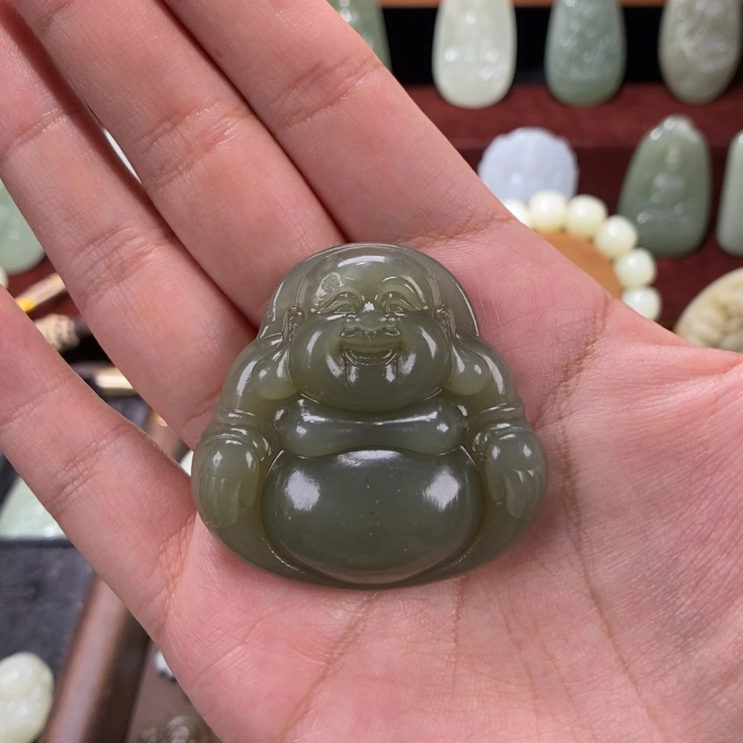 和田玉（糖玉）未镶嵌颈饰