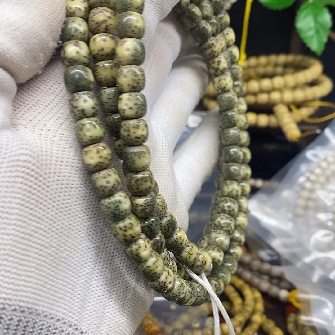 星月菩提手串87石玉料108