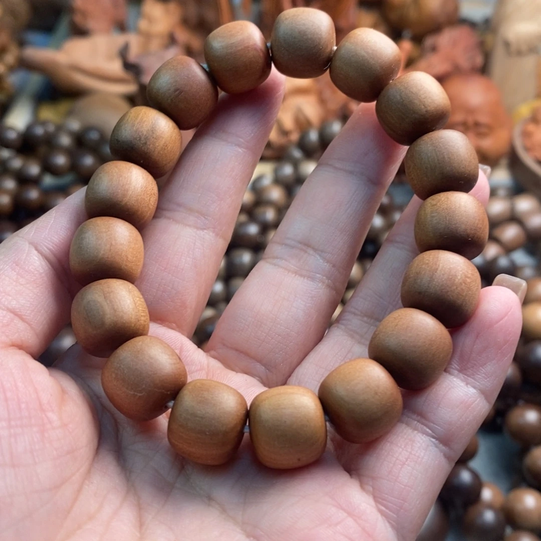 熙***愿檀香木手串/手链老山檀红肉11/12