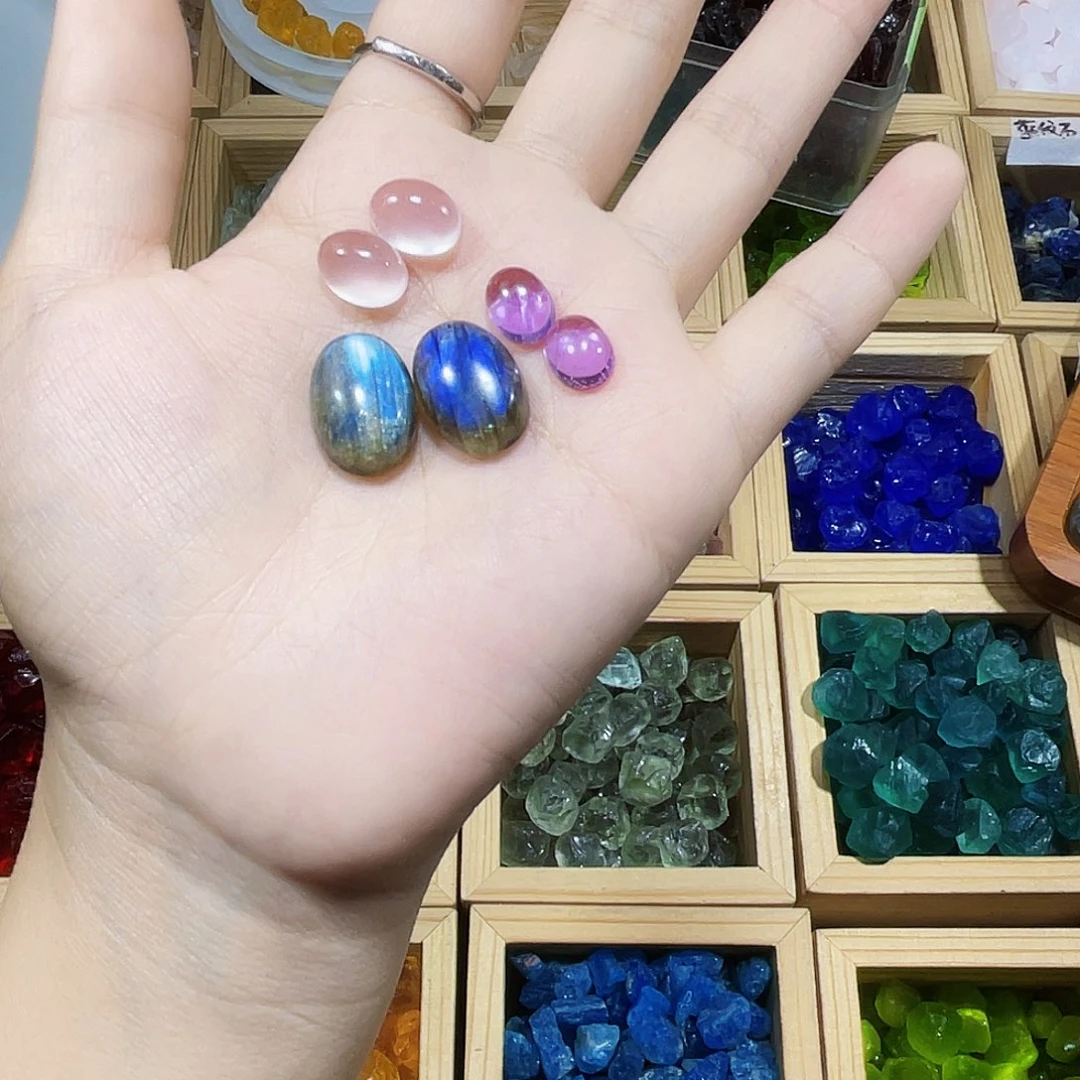 水晶珠宝半成品未镶嵌