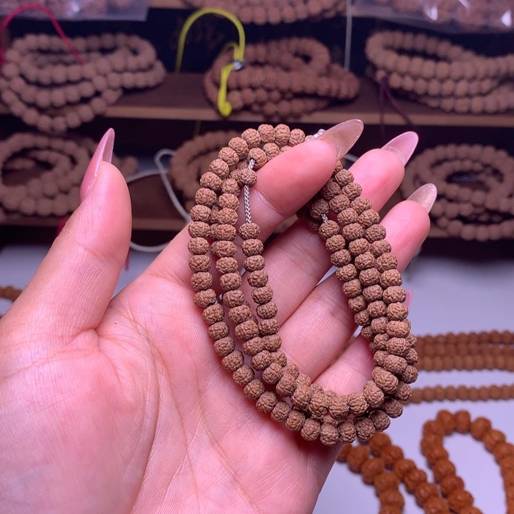 菖***蒲吊坠金刚菩提闷墩龙108