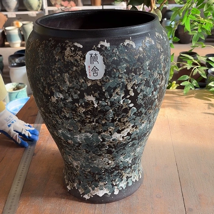 正品高43口25花盆