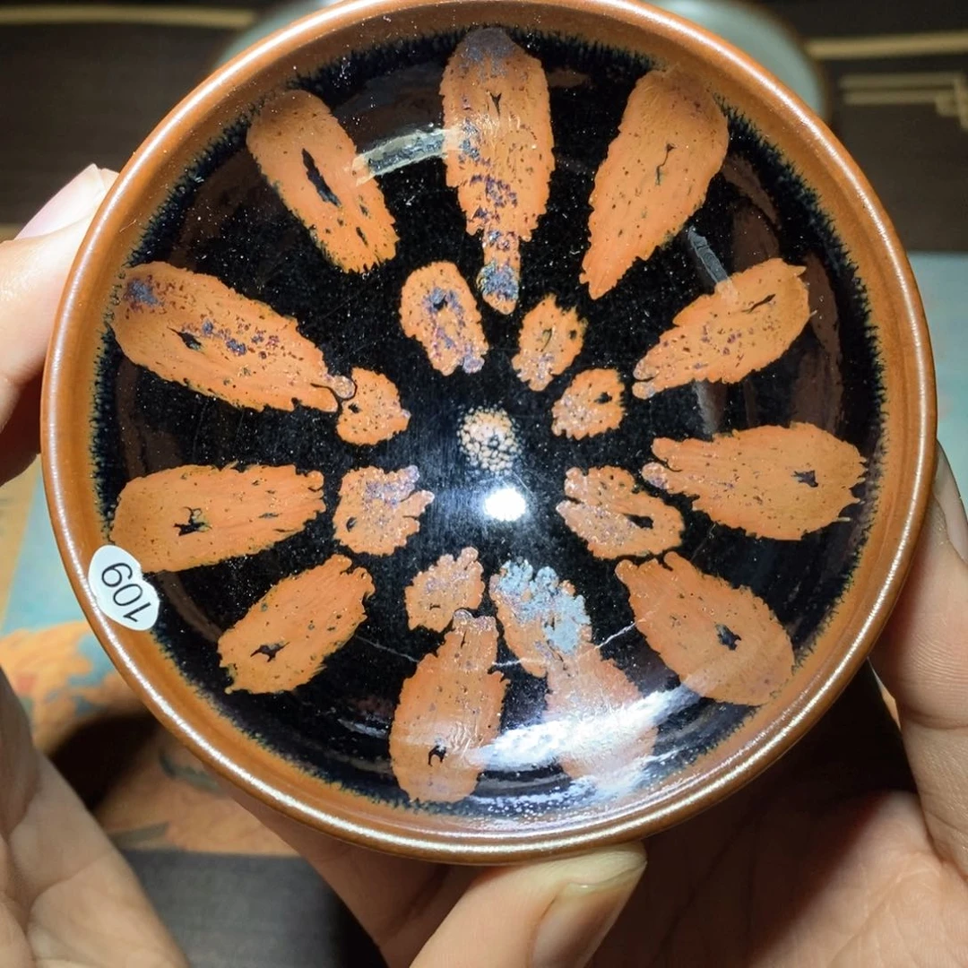 建盏龙窑柴烧手工草*村