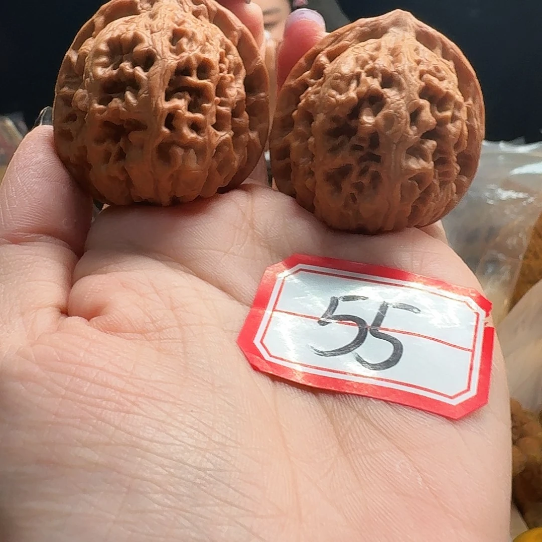 吊坠文玩核桃野生秦闷39尺