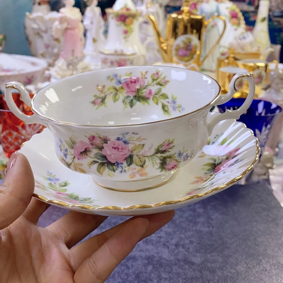 瓷器欧瓷咖啡杯水晶杯