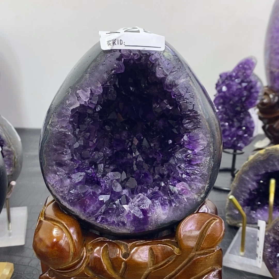没***则未镶嵌水晶大型摆件（非配饰）紫水晶125