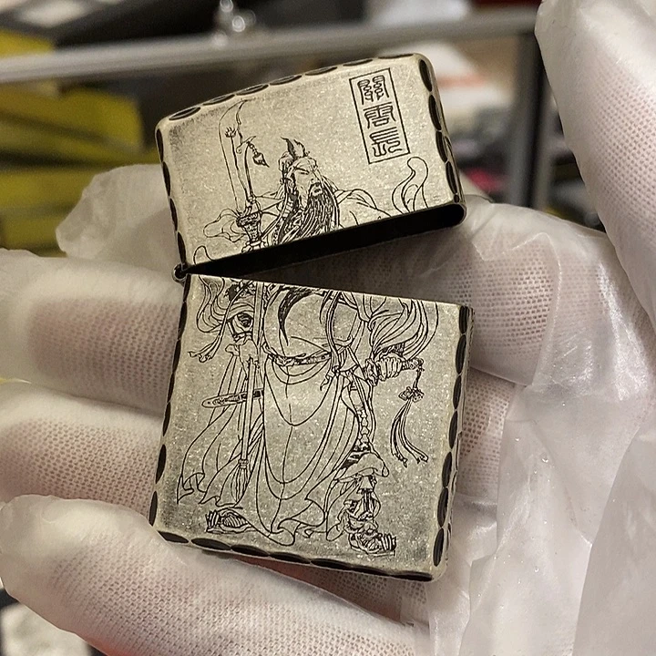 江***5煤油打火机单外壳不含内胆默认微瑕