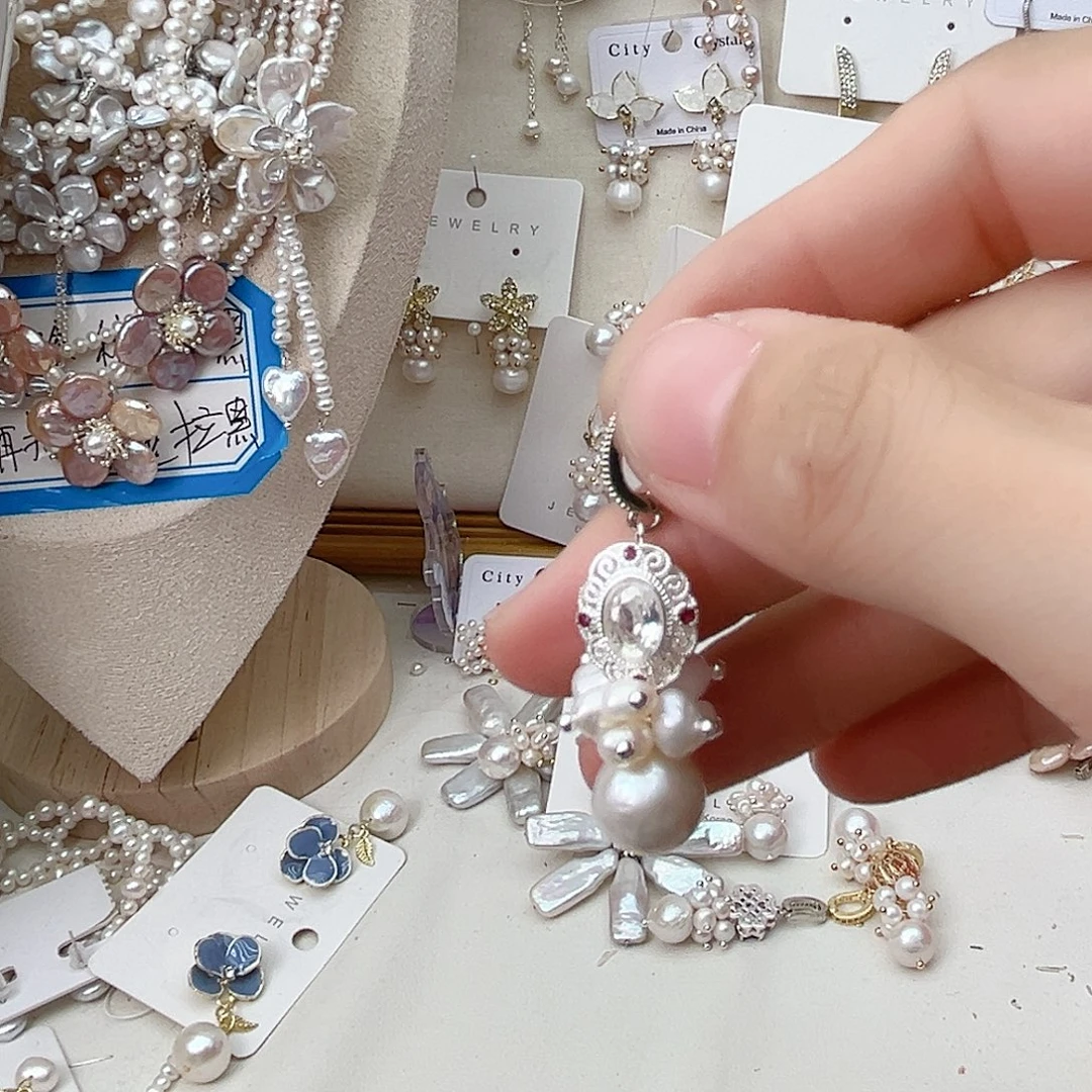 淡水珍珠未镶嵌颈饰