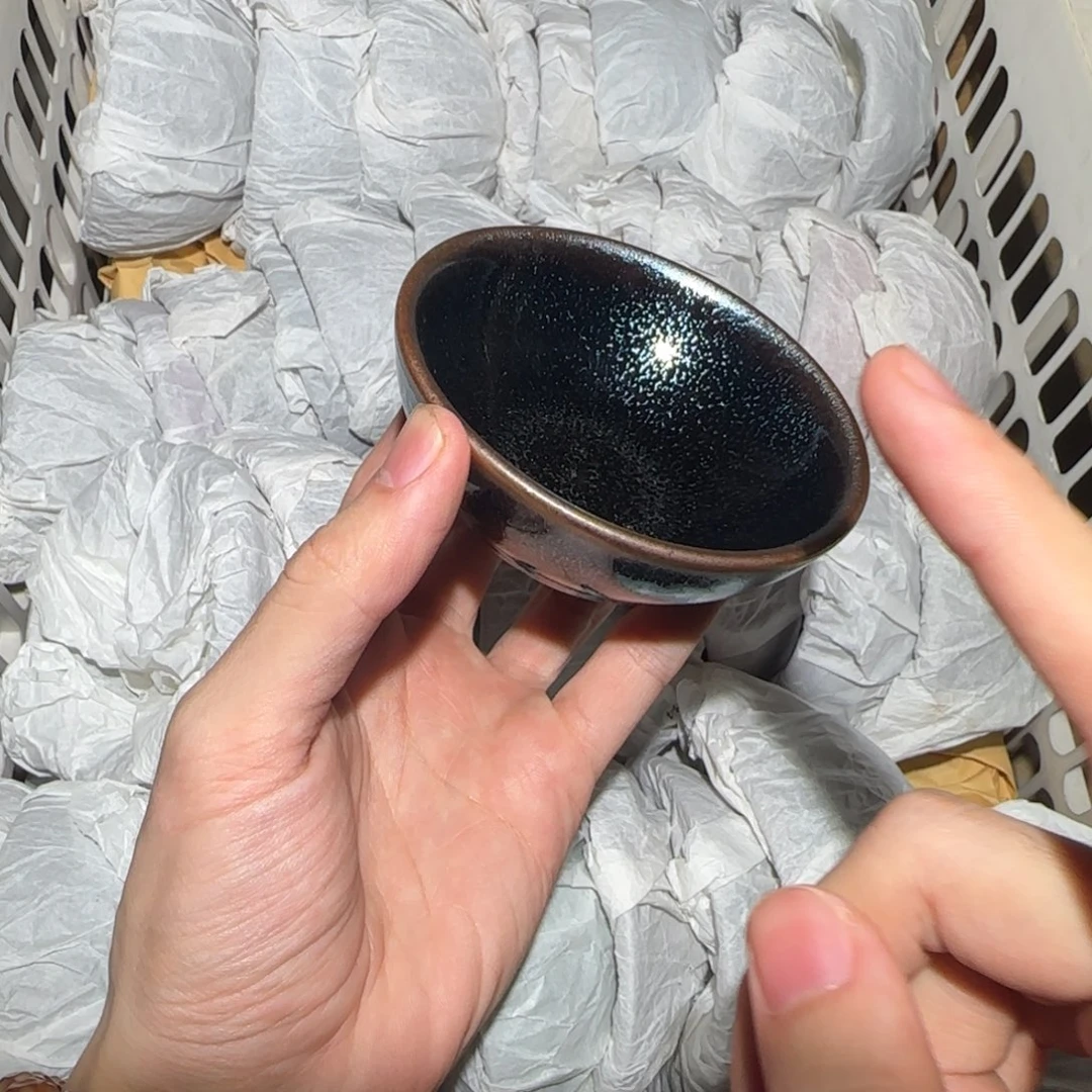 茶盏微瑕建盏，介意勿拍