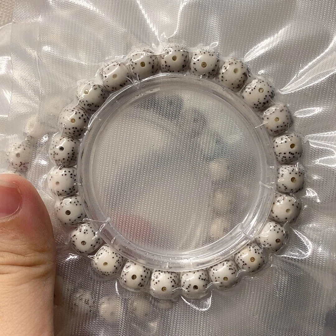 吊坠星月菩提原白大眼单圈109