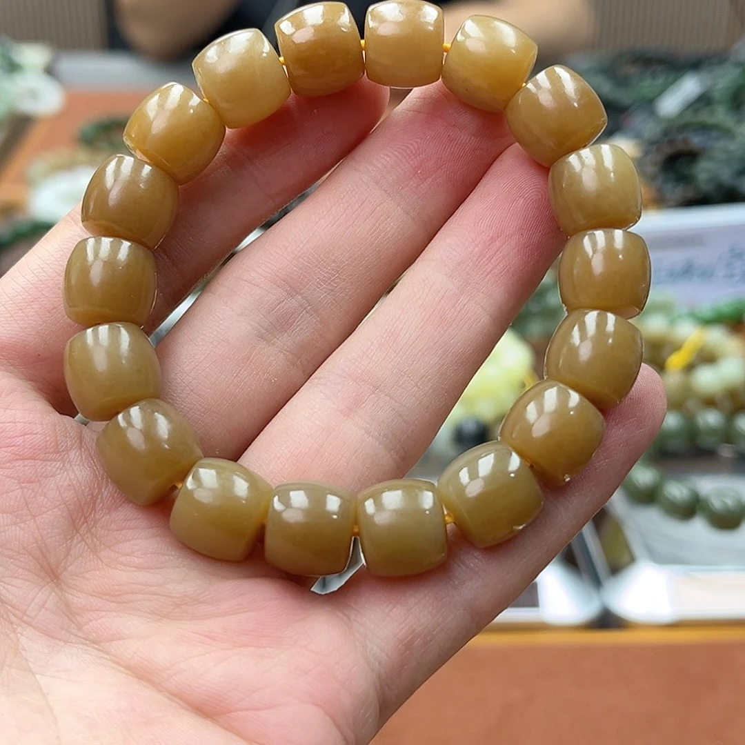 手链未镶嵌和田玉果*