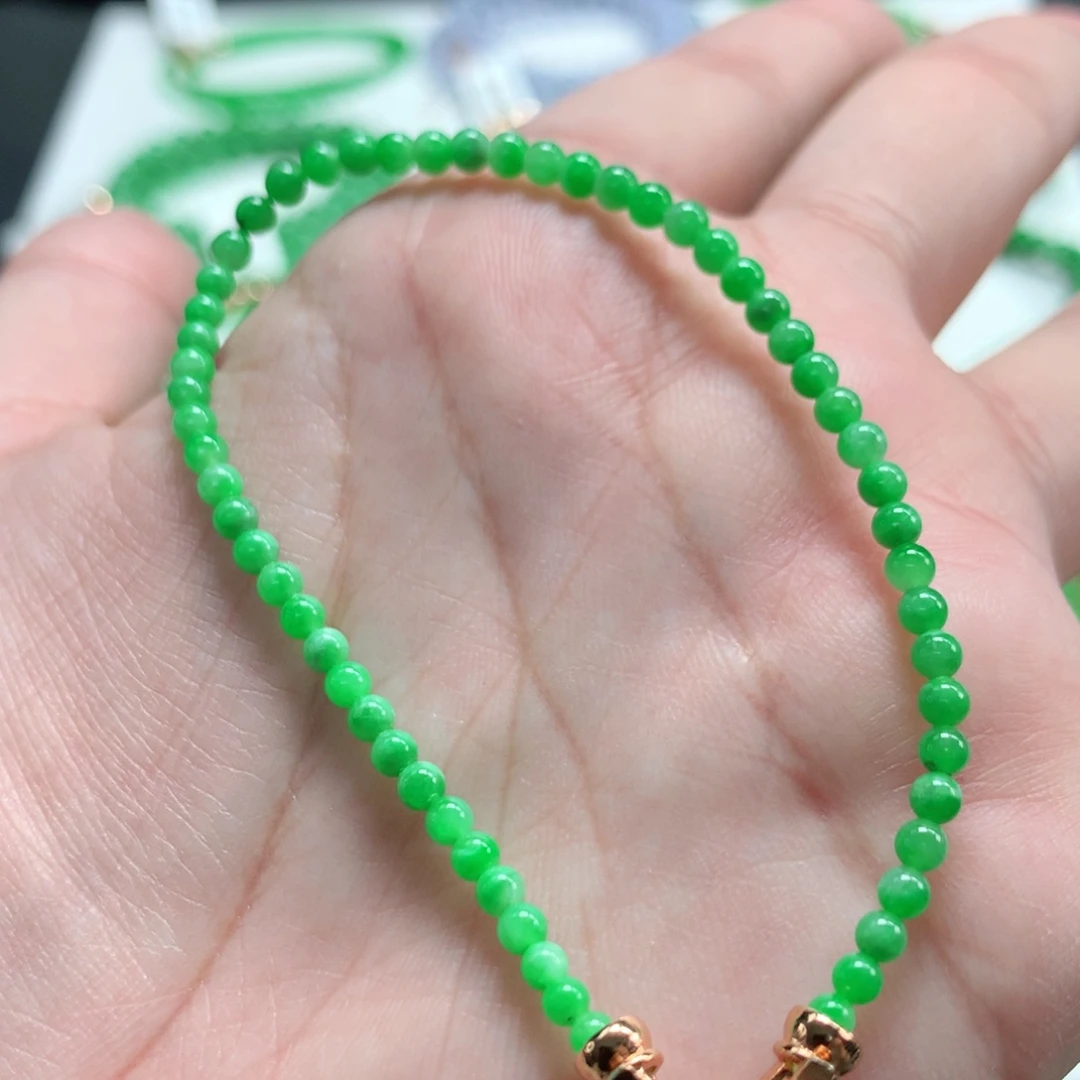 翡翠未镶嵌手链翡翠