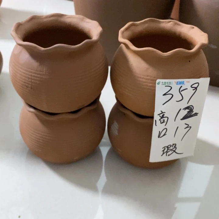 粗陶红陶绿植花盆359