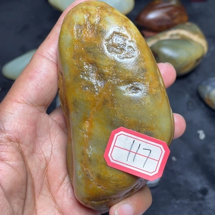 颈饰未镶嵌和田玉朝**月117