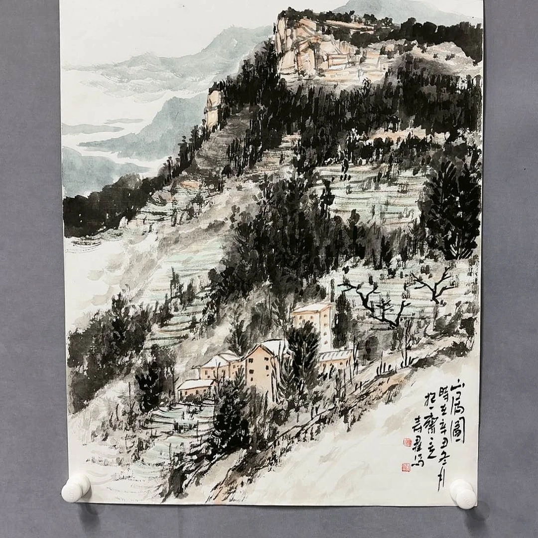 国画国画纯手绘作品请放心去藏