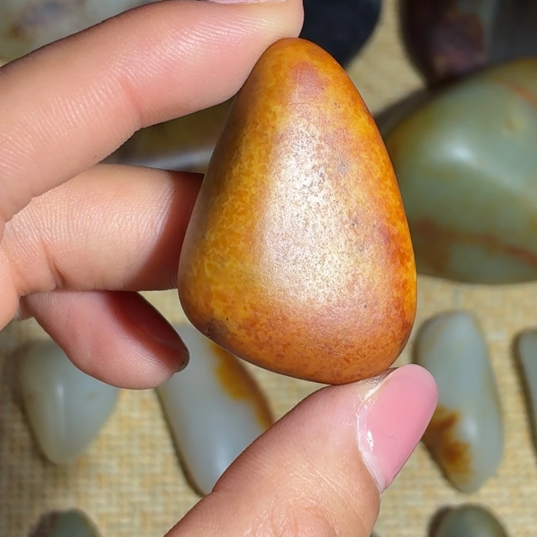 和田玉未镶嵌挂件28.8g