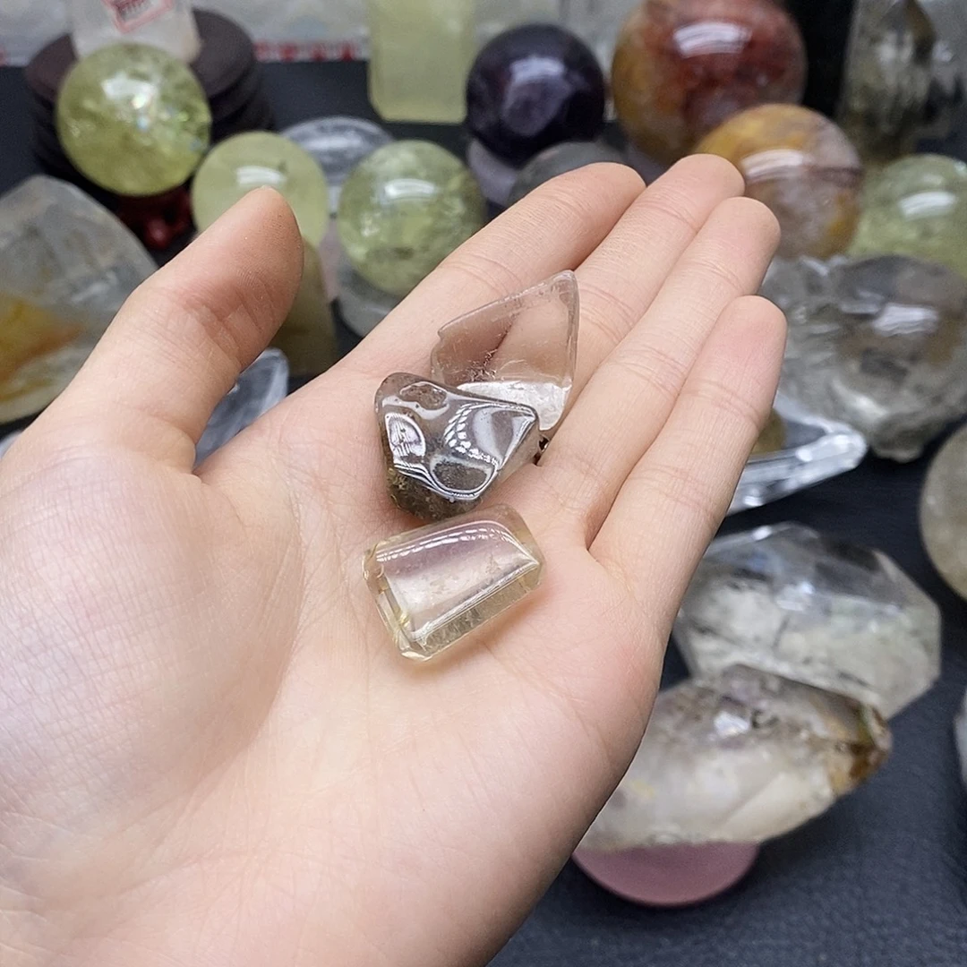 未镶嵌水晶珠宝半成品336水晶石