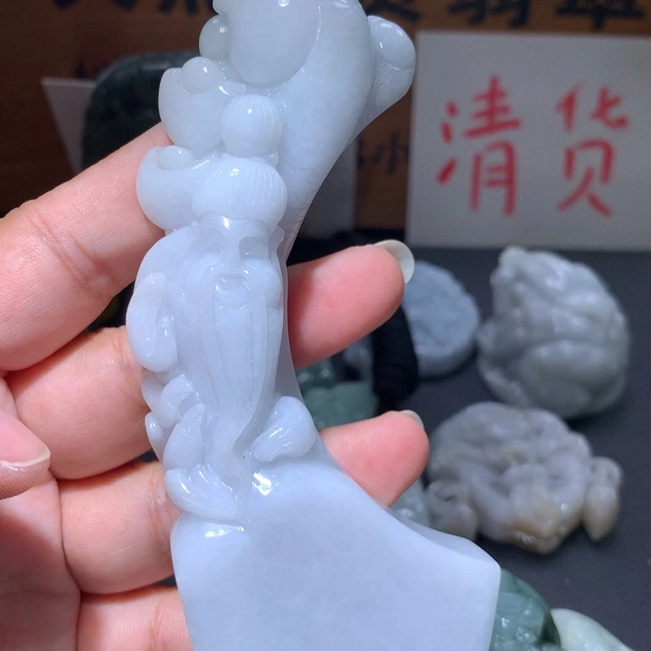 翡翠未镶嵌颈饰保真天然A货翡翠