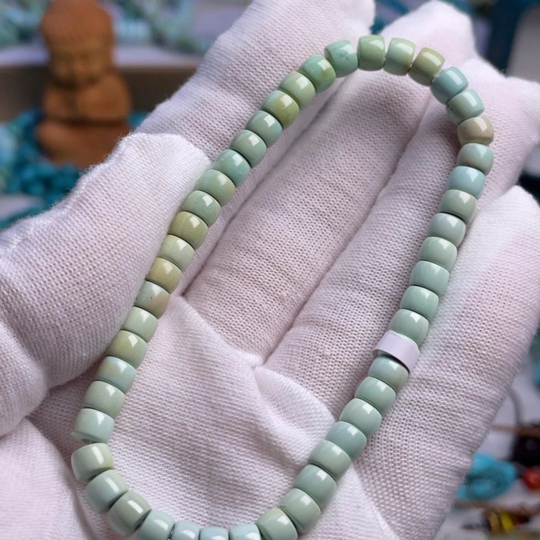 绿松石未镶嵌珠宝奇石5.2mm